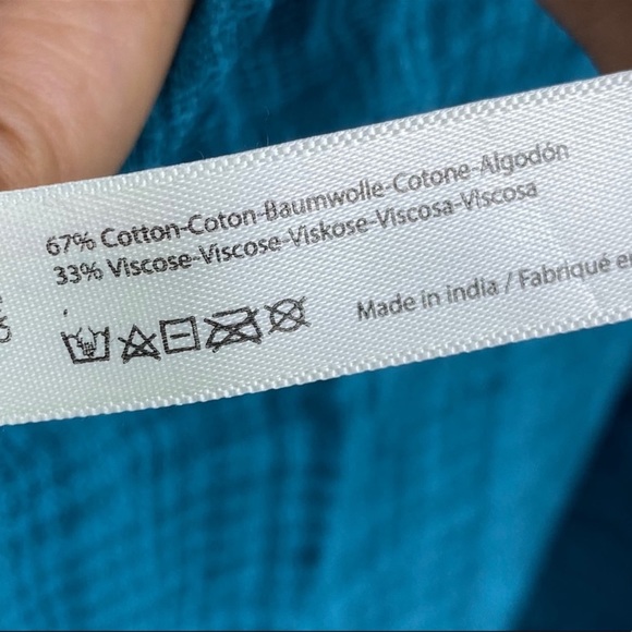 Free People Angelica Gauze Kimono Cover Up Size XS Small - Picture 6 of 7